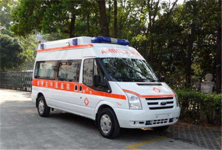 福贡救护车出租服务案例8